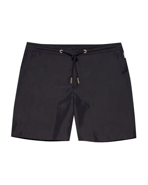 Orlebar Brown Blue Elasticated Drawstring-Waistband Swim Shorts for men
