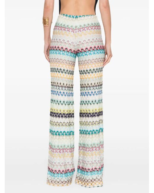 Missoni ジグザグ パンツ Blue