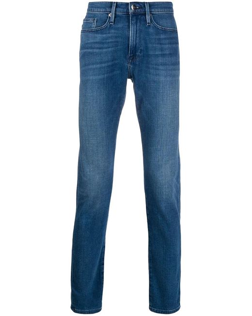 FRAME Blue Slim Fit Jeans for men