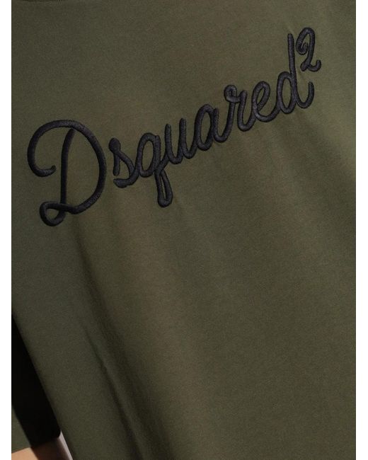 DSquared² Green T-Shirts And Polos for men