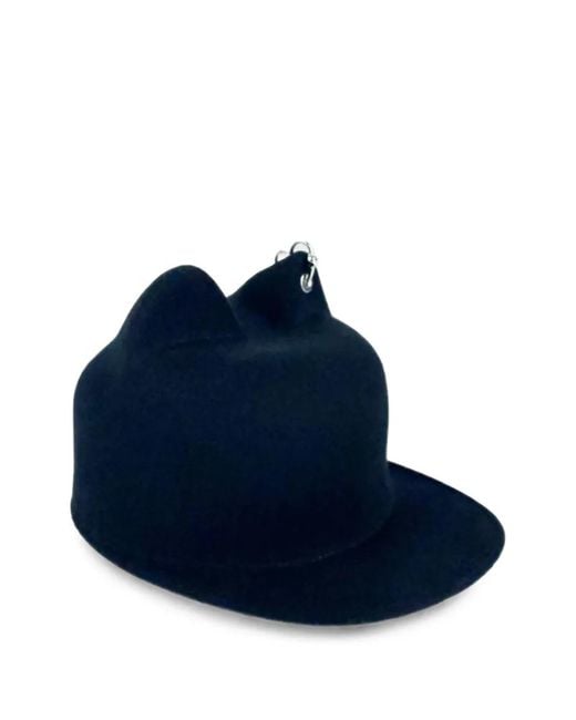 Vivetta Blue Baseballkappe Mit Katzenohren