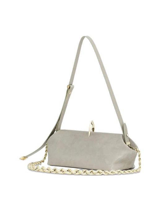 Benedetta Bruzziches La Petite Sophia Shoulder Bag Natural