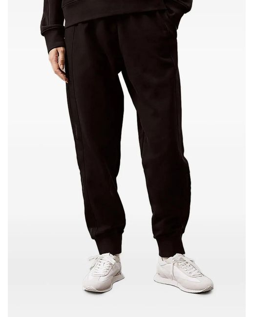 Calvin Klein Black Jersey Track Pants
