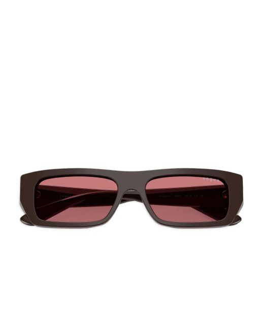 Vogue Eyewear Pink Rectangle-Frame Sunglasses