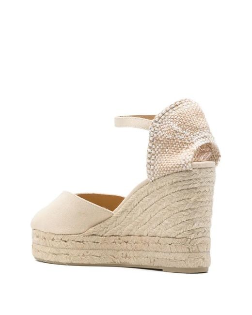 Castaner Natural Bianca Ankle-Strap Espadrilles