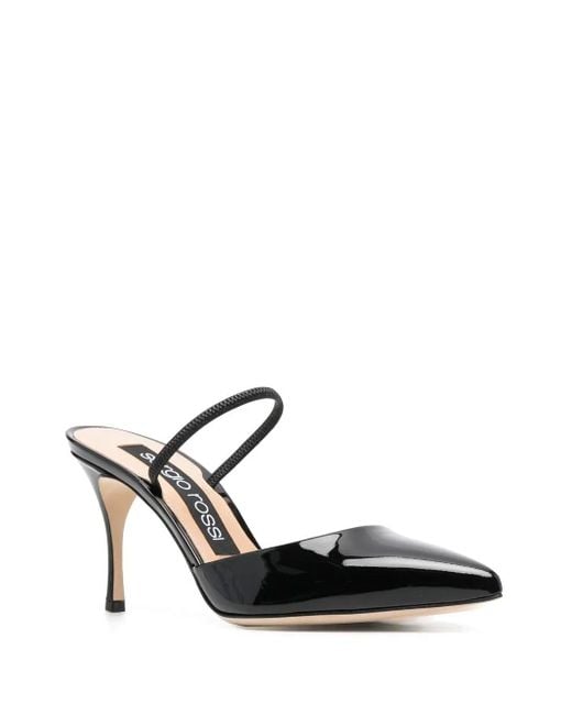 Sergio Rossi Black Sandals