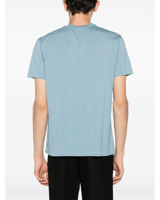 T-shirt a maniche corte di Tom Ford in Blue da Uomo