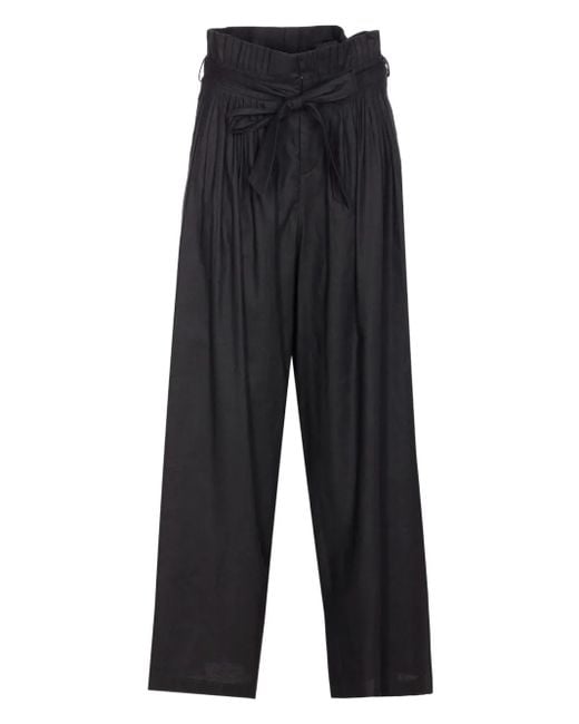 ELEH Blue High-Waisted Trousers