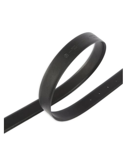 Pinko White Buckled Leather Belt