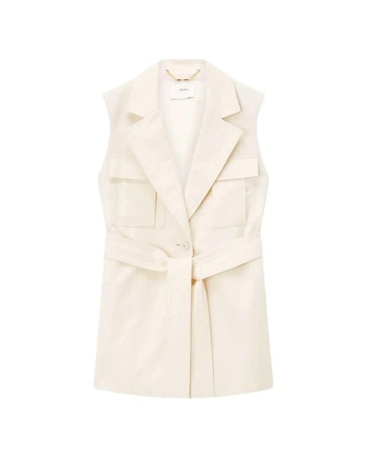 Joseph White Diafa Belted Gilet