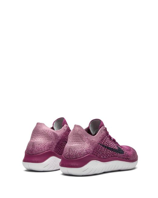 Nike Free Rn Flyknit 2018 Sneakers in Purple - Lyst