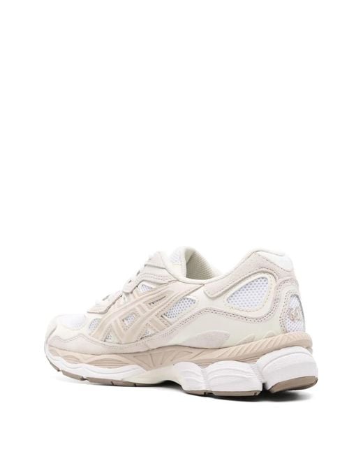 Asics White Gel-Nyc Sneakers
