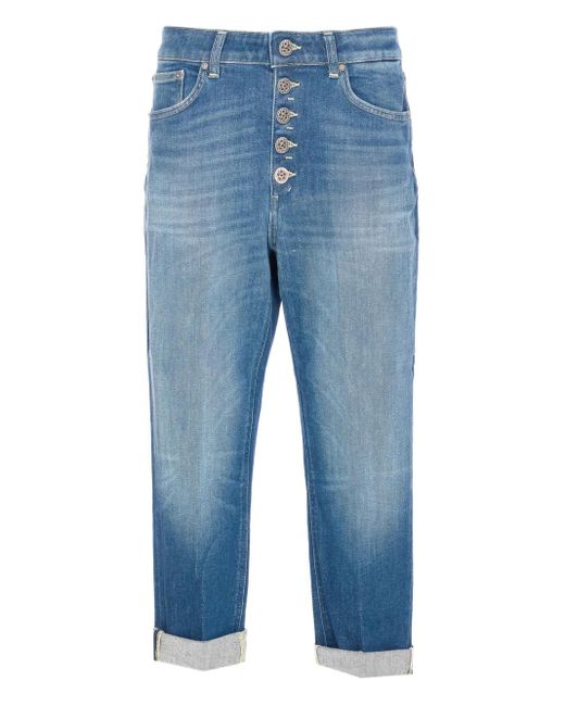 Dondup Blue Jeans mit Knopfverschluss