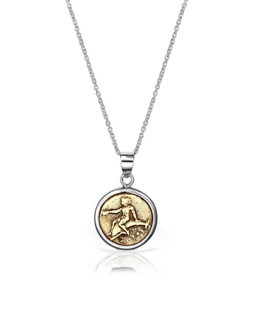 Elle Macpherson Metallic Taras Alto Coin-Pendant Necklace