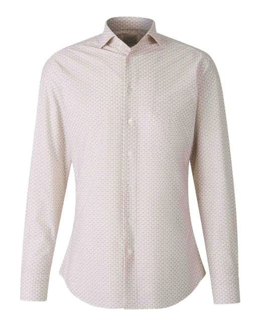 Traiano Milano Pink Rossini Radical Shirt for men
