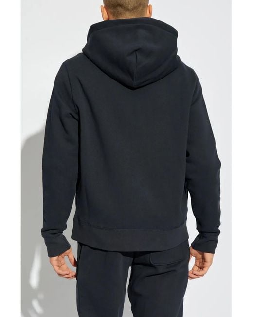 Moncler Blue Hoodie for men