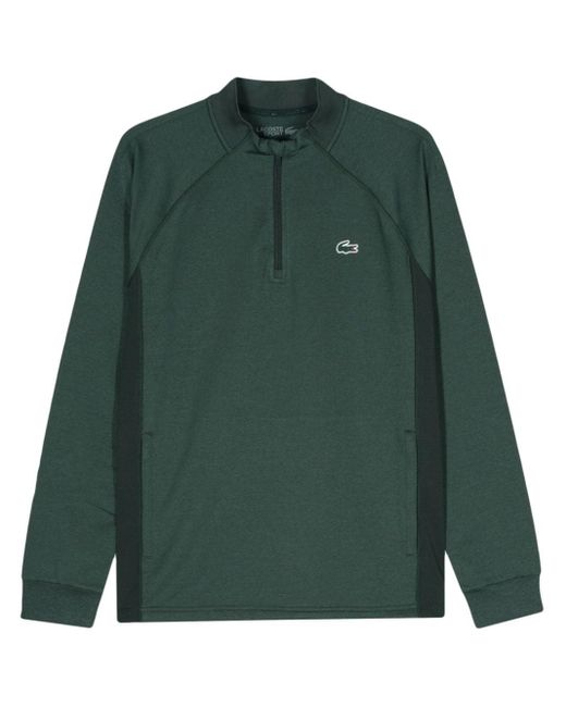 Lacoste Langarmshirt mit Logo-Patch in Green für Herren