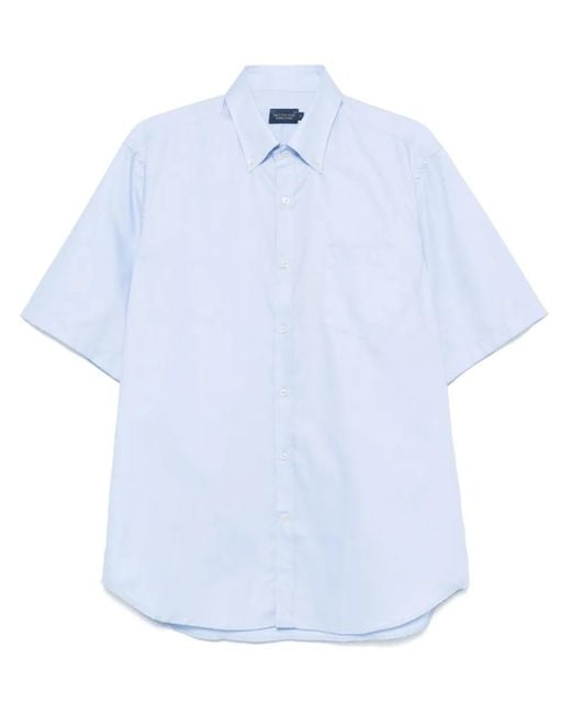 Paul & Shark White Cotton Shirt for men