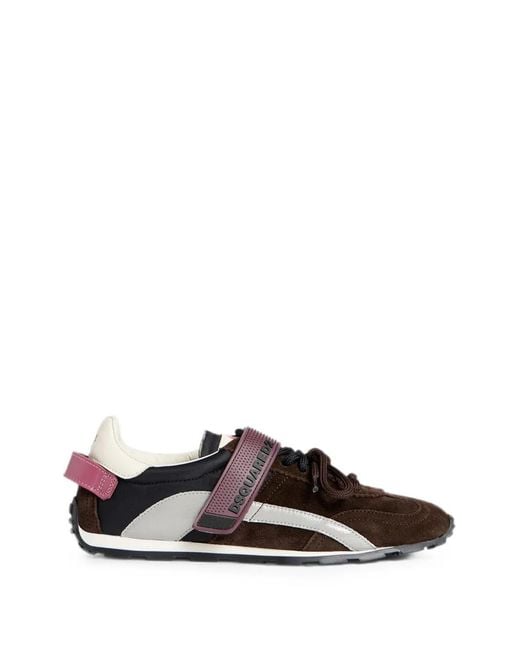 DSquared² White Dc-642 Sneakers