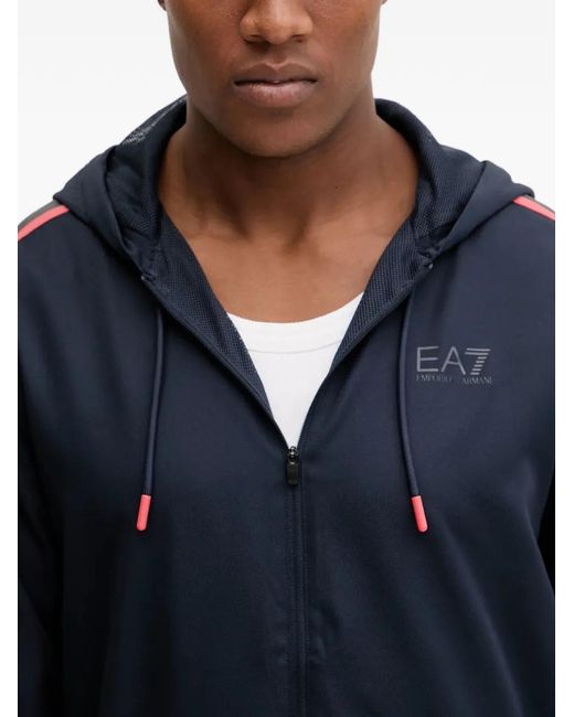 EA7 Blue Survêtement À Capuche for men