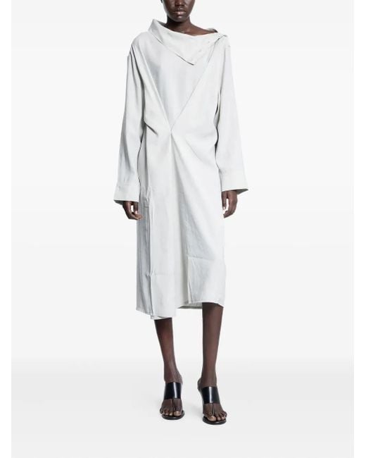 Studio Nicholson Leat ハイネック ドレス White