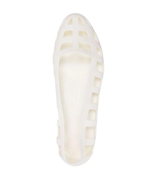 Ancient Greek Sandals Natural Elli Jelly Ballet Flats