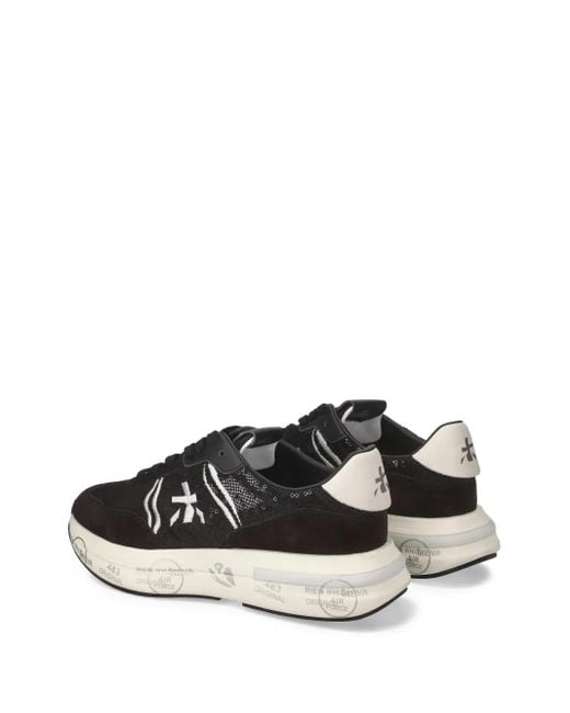 Premiata Black Cassie Sneakers