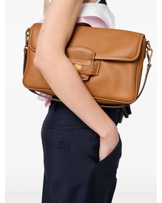 Pantalones de vestir Miu Miu de color Blue
