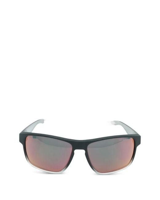 Nike Gray Rectangle Venture Sunglasses for men