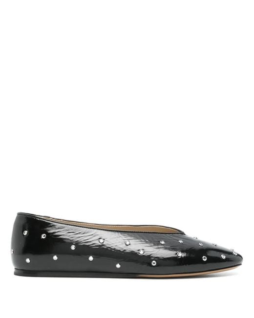 Le Monde Beryl Black Regency Ballet Flats