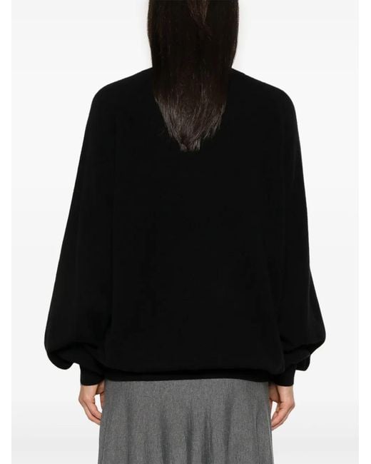 Khaite Black Percy Sweater