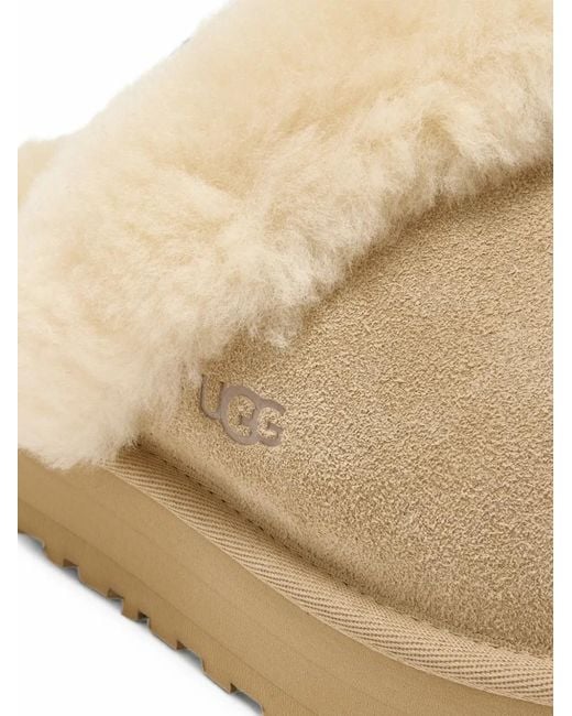 Ugg White Disquette Slipper