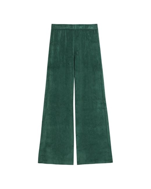 Suzie Kondi Green Zephyra Palazzo Pants