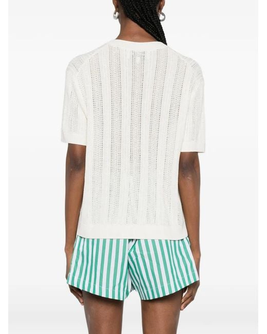 Bompard White Pullover