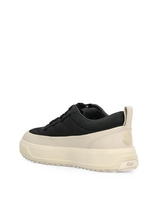 Moncler White Altive Nubuck & Suede Trainers