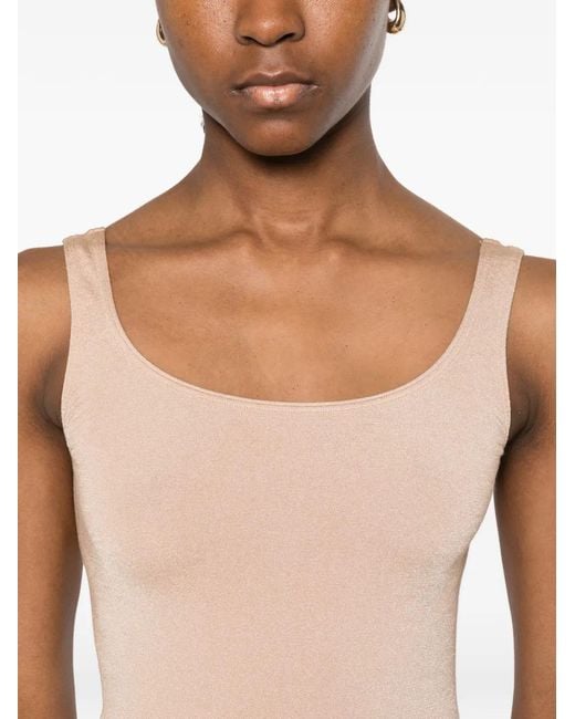 Wolford Natural Scoop-Neck Bodysuit