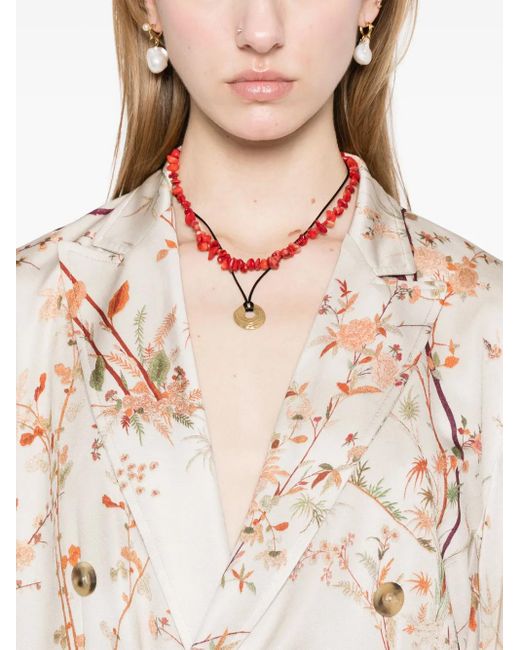 Pierre Louis Mascia Natural Febo Blazer