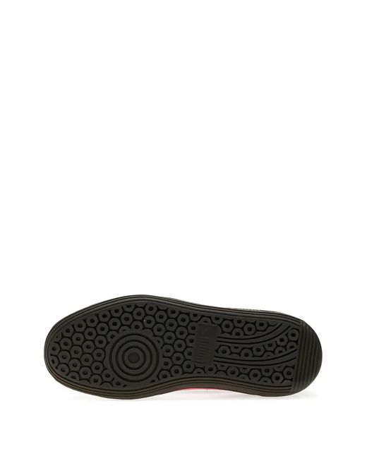 PUMA Black Palermo Suede Sneakers for men