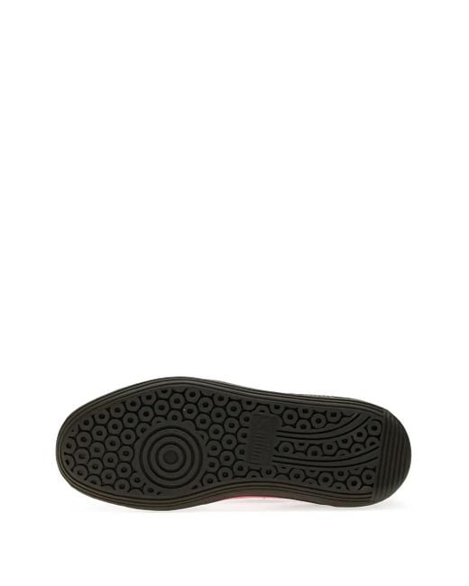 PUMA Black Palermo Suede Sneakers for men