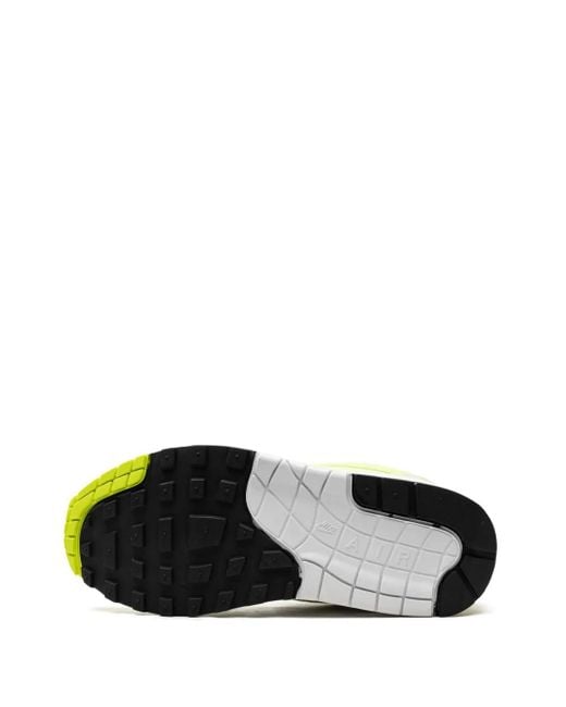 Nike Green Air Max 1 "Volt Suede" Sneakers