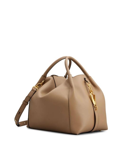 Tod's Natural Small Leather Handbag
