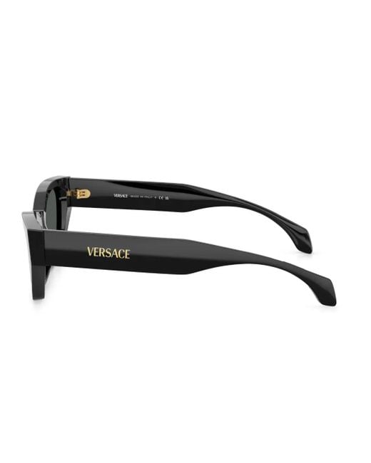 Versace Black Cat-Eye Sunglasses