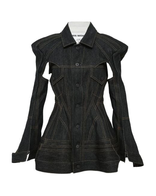 Junya Watanabe Selvedge Denim Jack in het Black
