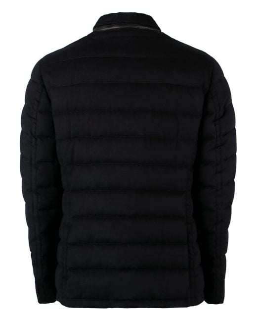 Moorer Black Padded Jacket for men