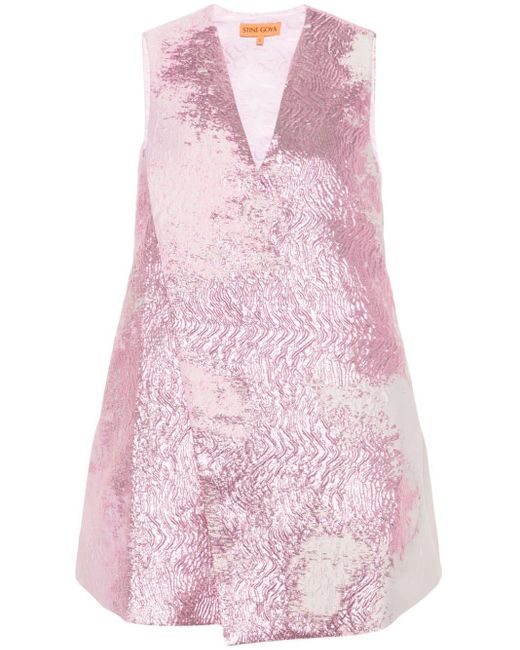 Stine Goya Pink Sgtamar Mini Dress