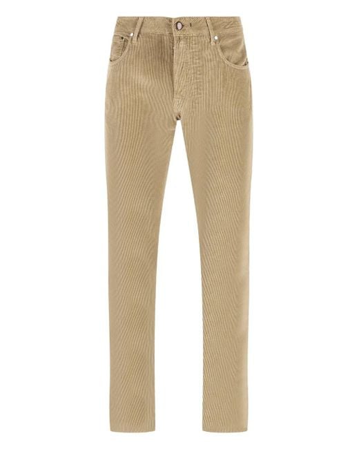 メンズ Hand Picked Ravello コーデュロイパンツ Natural
