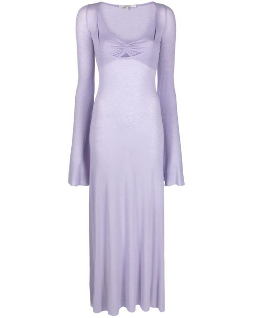 MANURI Purple Nina Maxi Dress