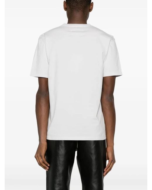 Maison Margiela White Cotton T-shirt for men