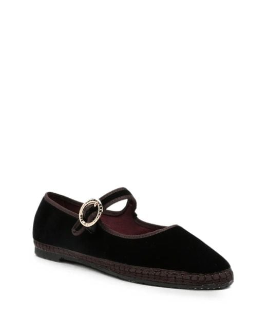 Flabelus Black Ballerines Sethe