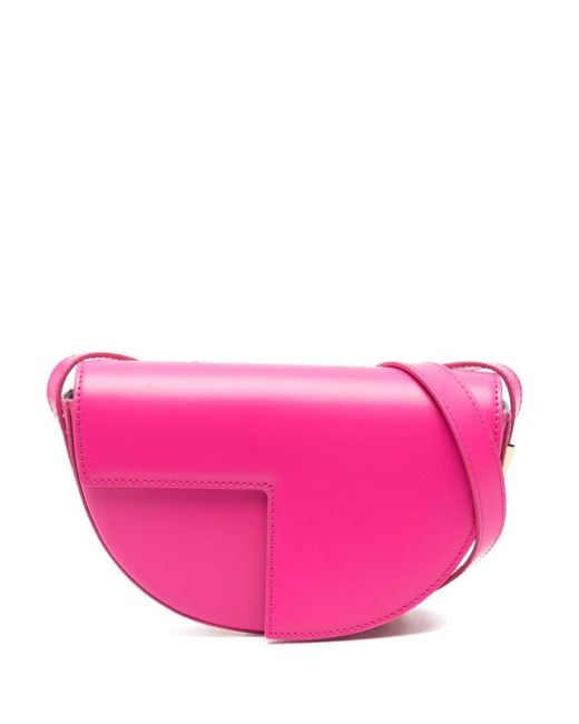 Patou Pink Le Petit Leather Bag